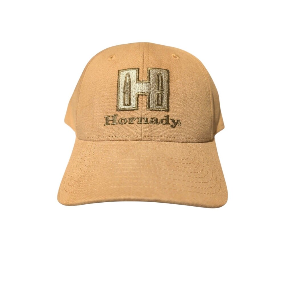 Hornady Ammunition Hat Cap Logo Strapback Company Rifle Ammo Shooting Hunting